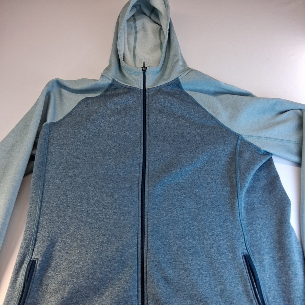 LL Bean Jacket Woman's Size Full Zip Hooded Zip Pockets Size Large